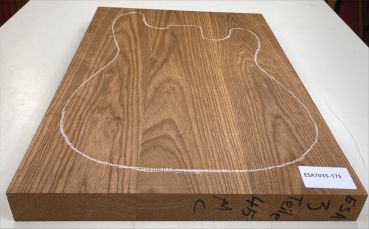 Body Swamp Ash, 3-pcs., Choco, Unique Piece #175